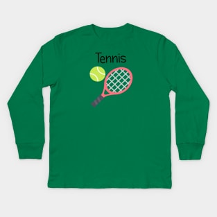 Tennis Kids Long Sleeve T-Shirt